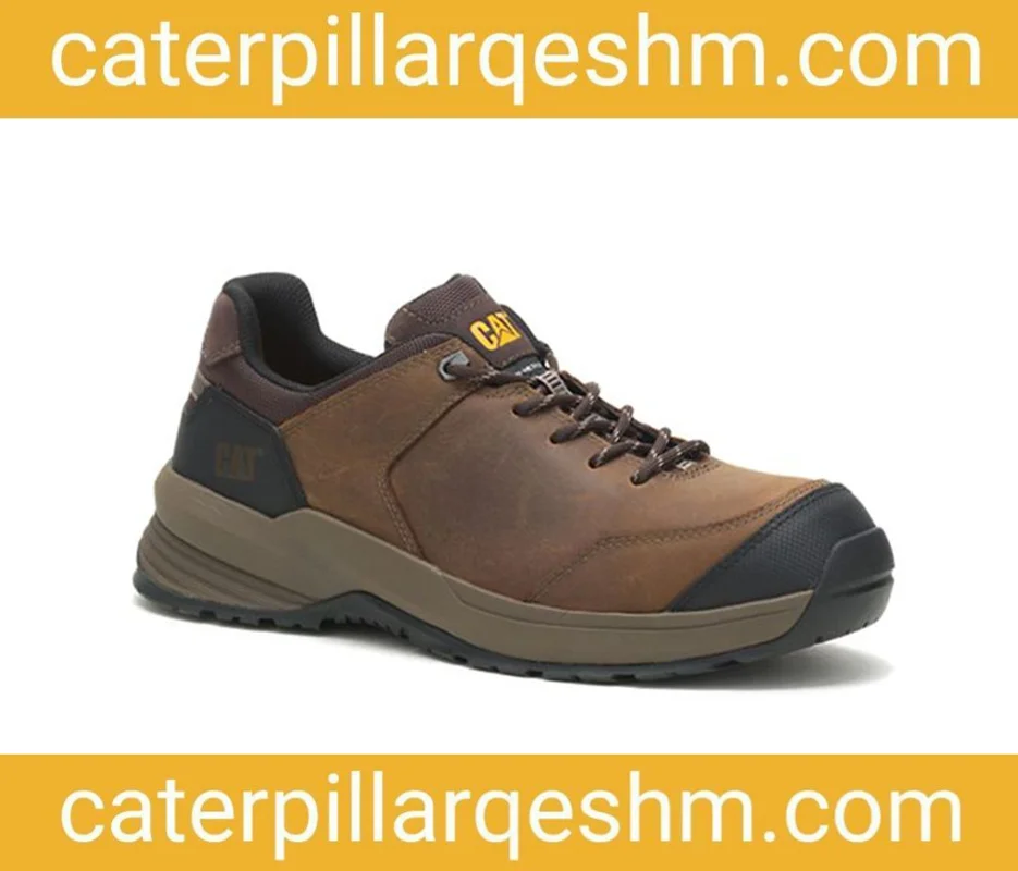 کفش ایمنی مردانه کاترپیلار  Caterpillar STREAMLINE 2.0 LEA ASTM/COMP TOE CLAY ARGILE p91350